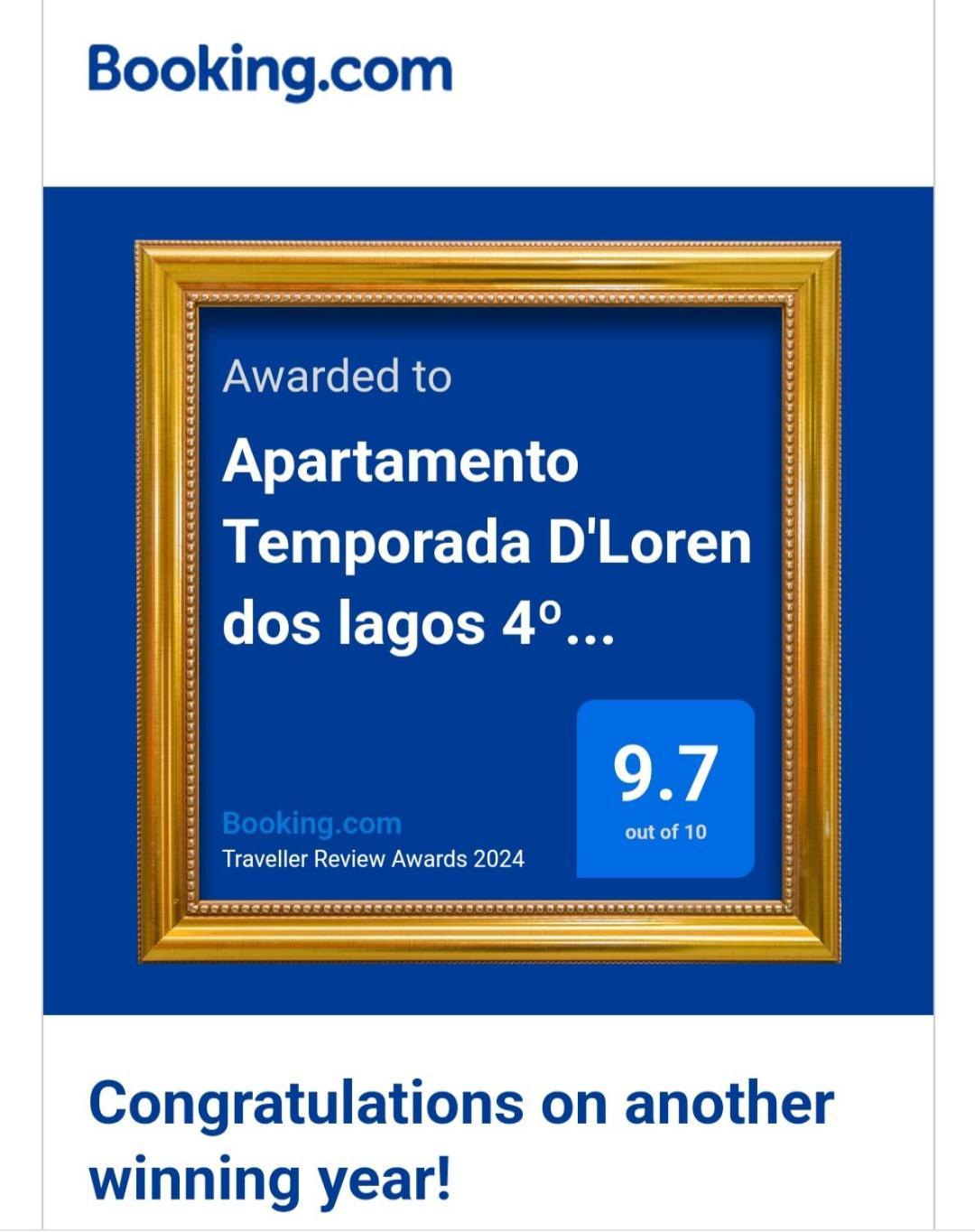 Apartamento Capitolio D'Loren Dos Lagos 4º Andar 外观 照片